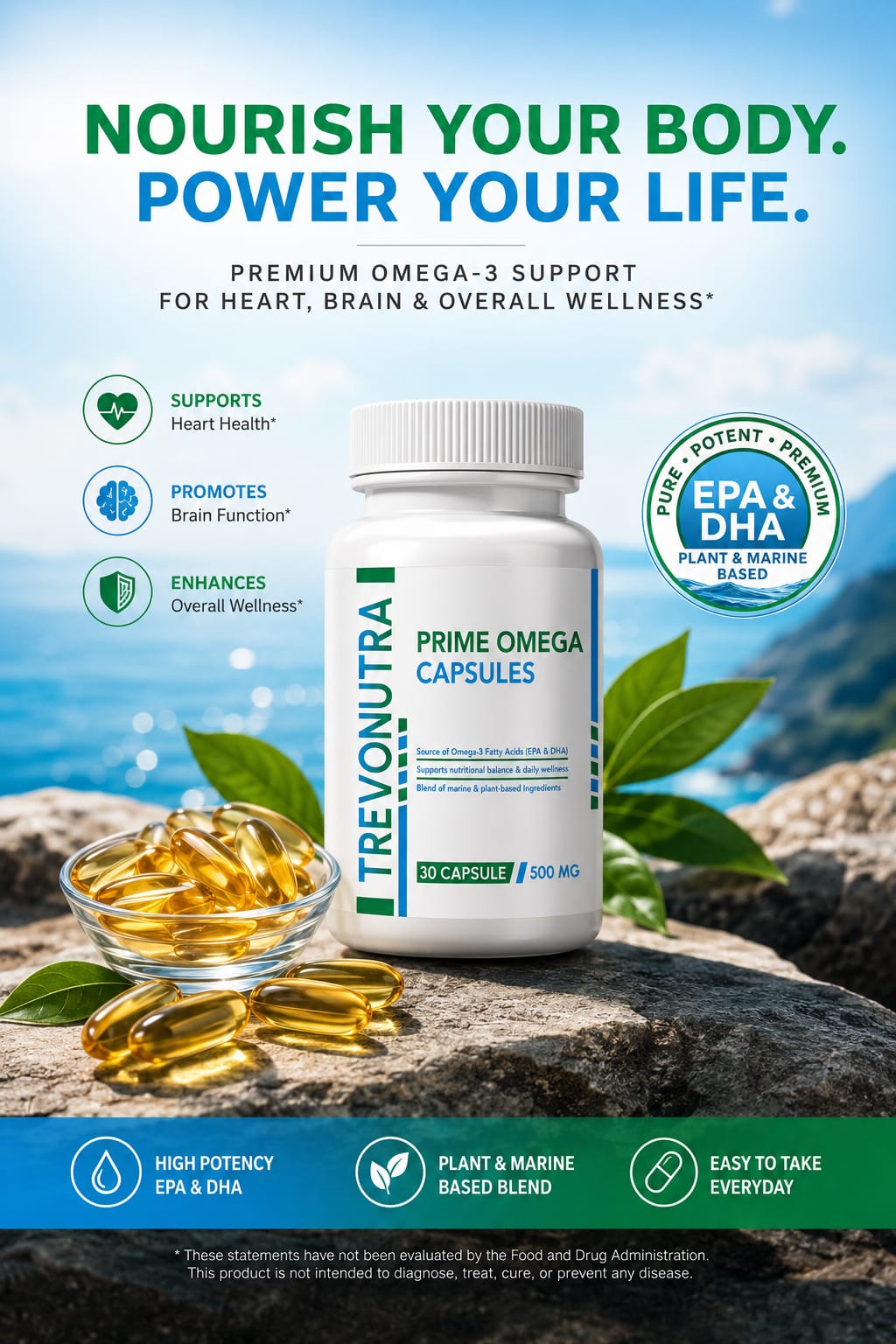 Prime Omega Capsules 500MG